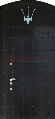 Металлическая арочная дверь ДА-22 высокого качества в Калуге