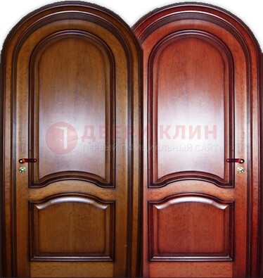 Входная арочная дверь МДФ внутри ДА-5 для сельского дома в Калуге