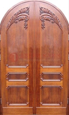 Металлическая арочная дверь ДА-9 в салон красоты в Калуге