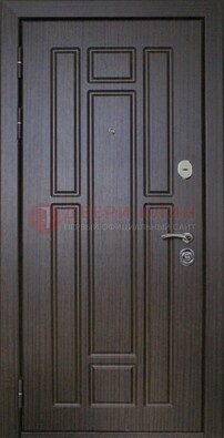 Одностворчатая входная дверь с накладкой МДФ ДМ-131 в Калуге