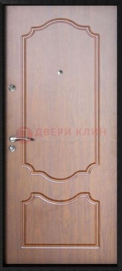 Светлая железная дверь с МДФ ДМ-87 в дом из бруса в Калуге