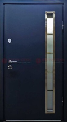 Металлическая дверь с порошковым покрытием и МДФ Белый дуб ДП-219 в Калуге