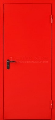 Красная противопожарная дверь ДПМ-01/60 в Калуге