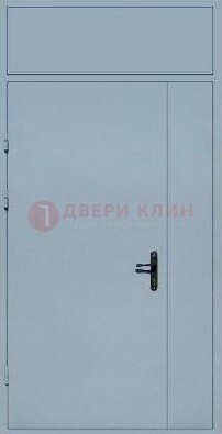 Белая тамбурная дверь ДТМ-13 в Калуге