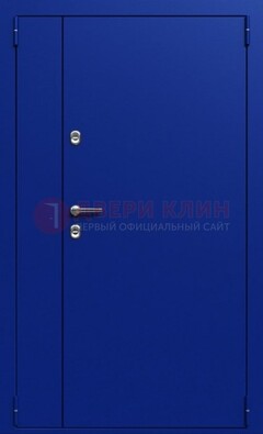 Синяя тамбурная дверь ДТМ-23 в Калуге