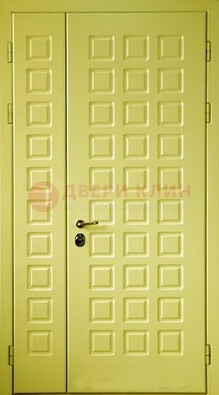 Салатовая тамбурная дверь ДТМ-28 в Калуге