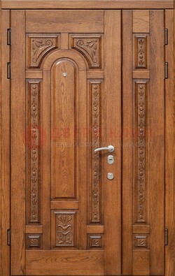 Полуторная железная дверь винорит для дома ДВТ-252 в Калуге